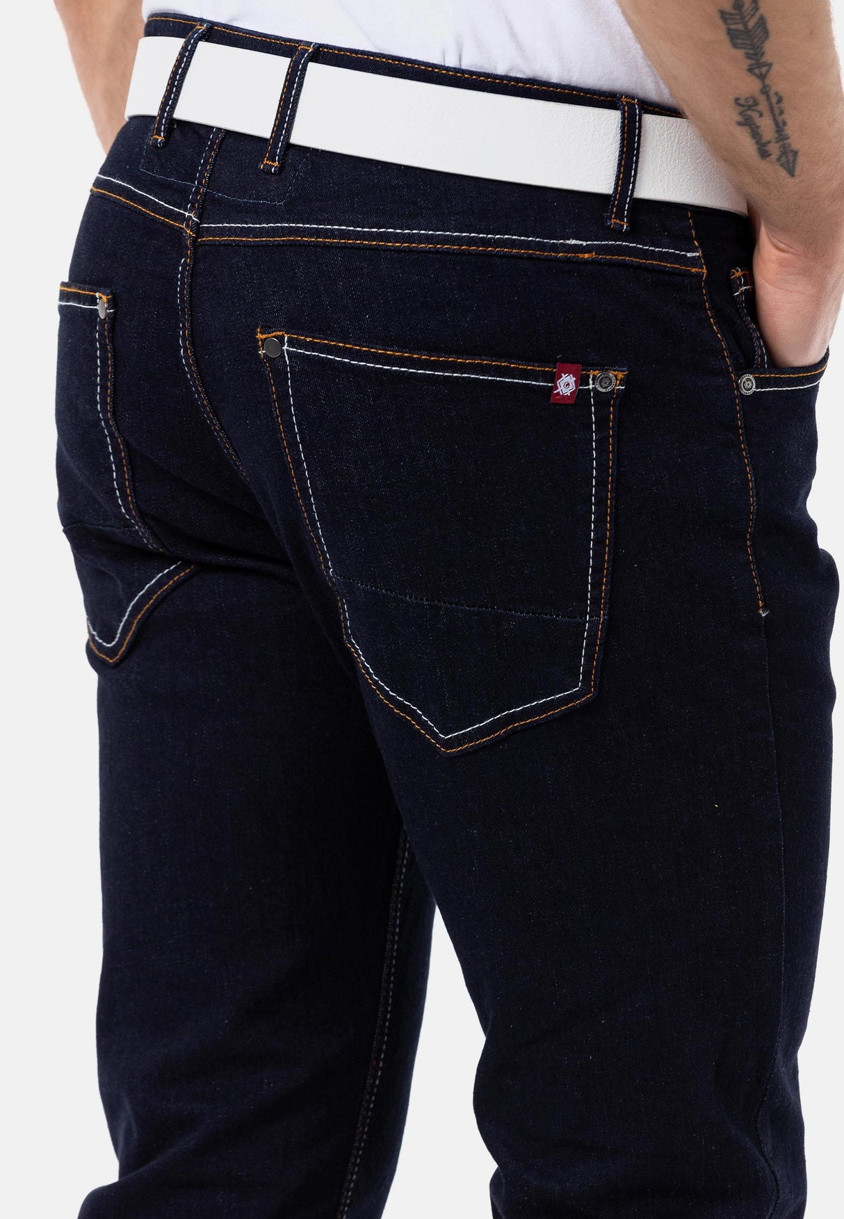 CD820 Günlük Stile Uygun Erkek Jean Pantolon