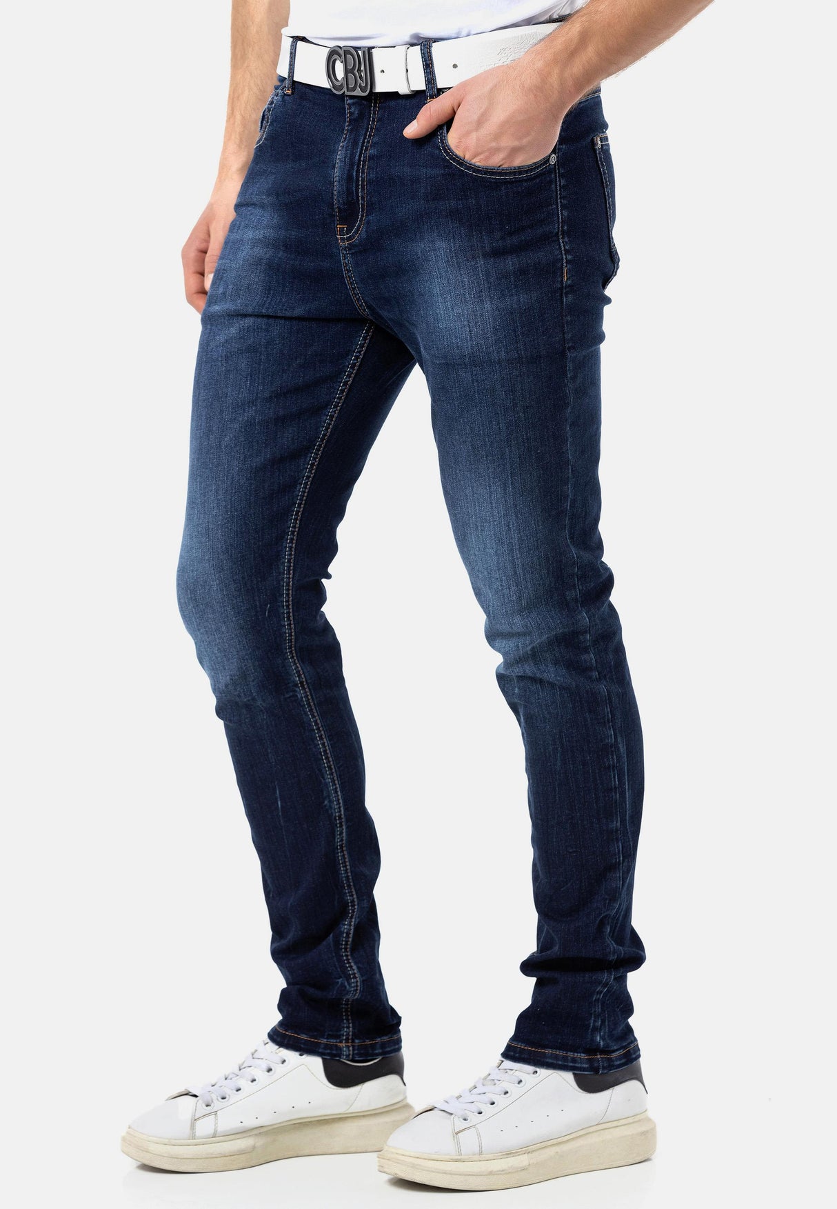CD820 Günlük Stile Uygun Erkek Jean Pantolon