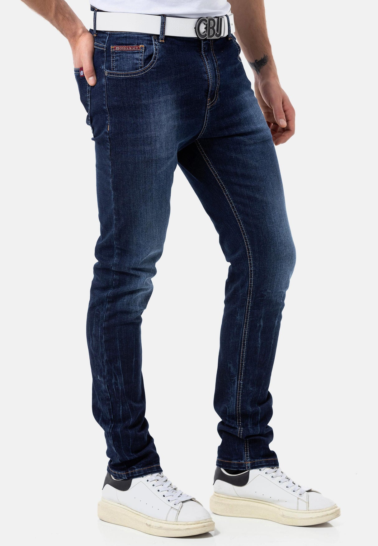 CD820 Günlük Stile Uygun Erkek Jean Pantolon