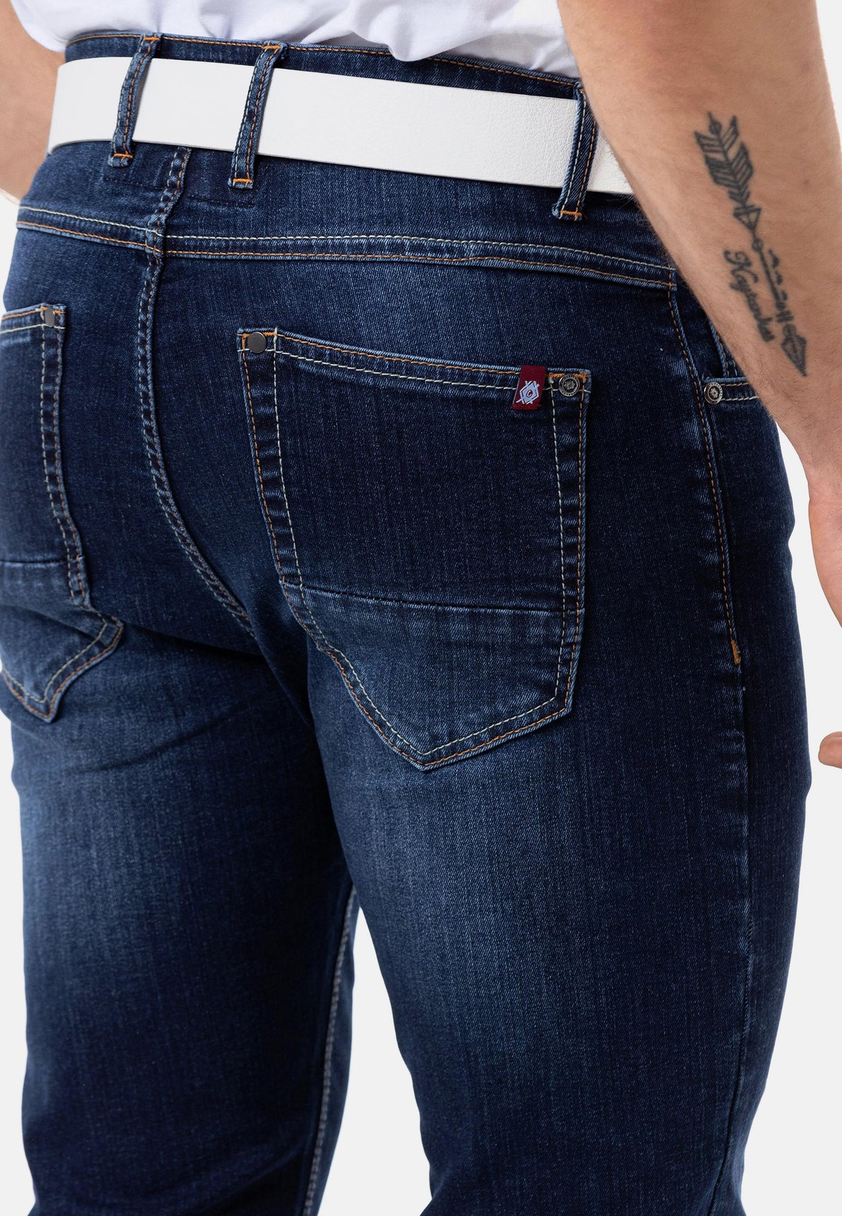 CD820 Günlük Stile Uygun Erkek Jean Pantolon