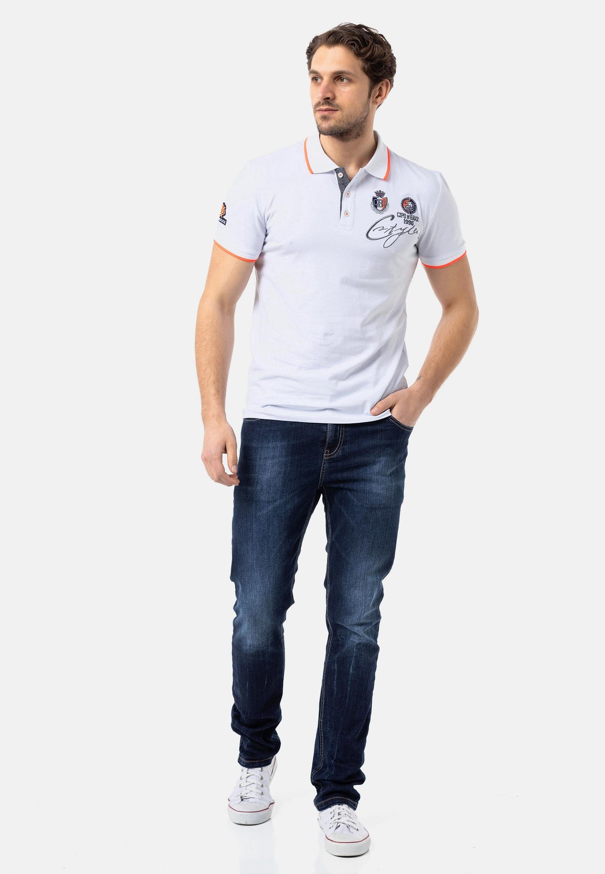 CD820 Günlük Stile Uygun Erkek Jean Pantolon