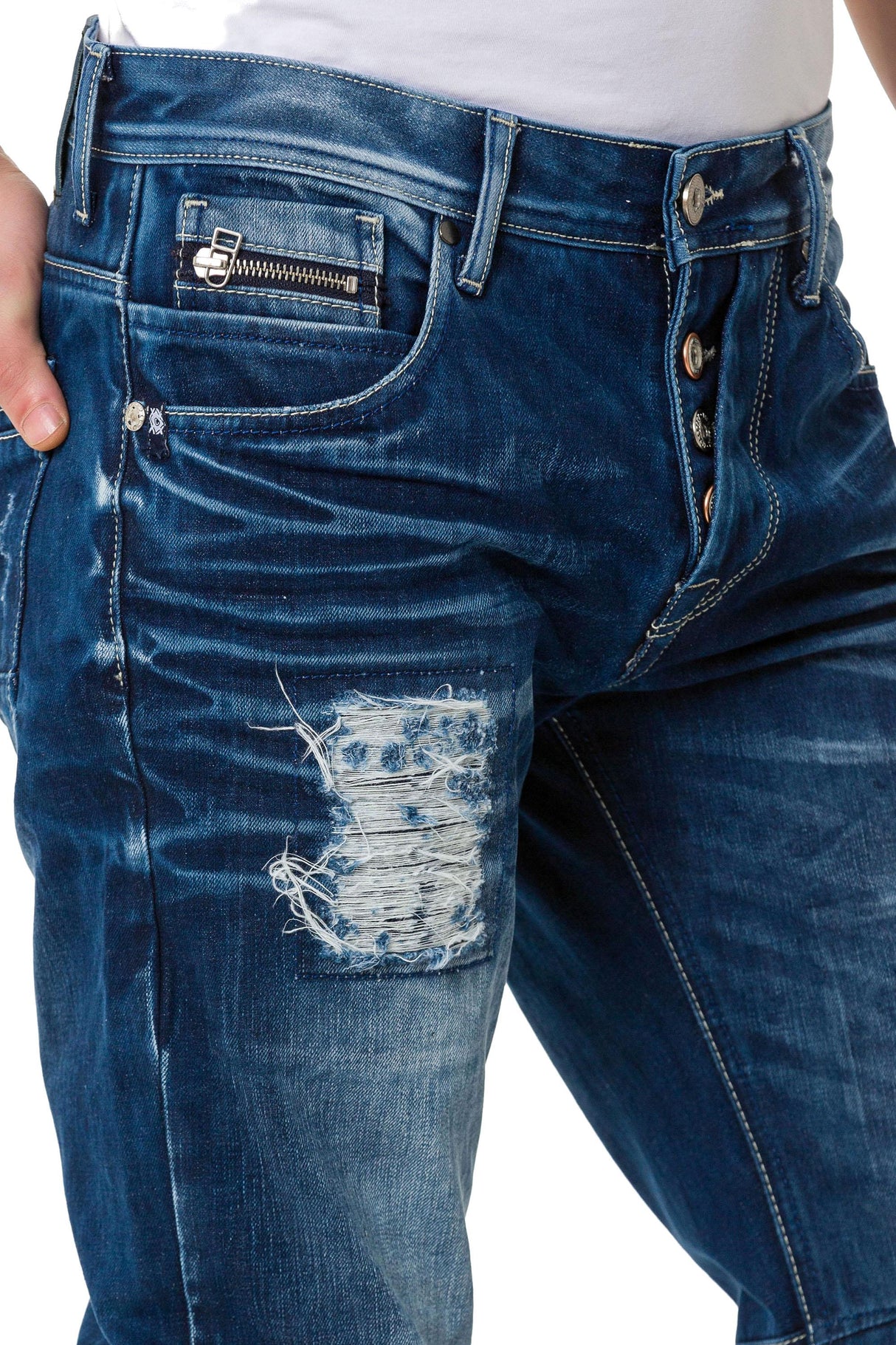 CD838 Gösterişli Regular Erkek Jean Pantolon