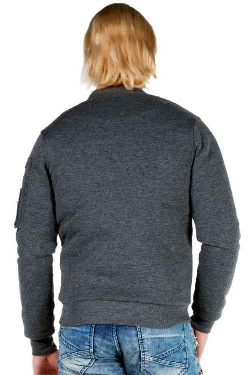 CJ151 Kolej Yaka Fermuarlı Kısa Erkek Mont