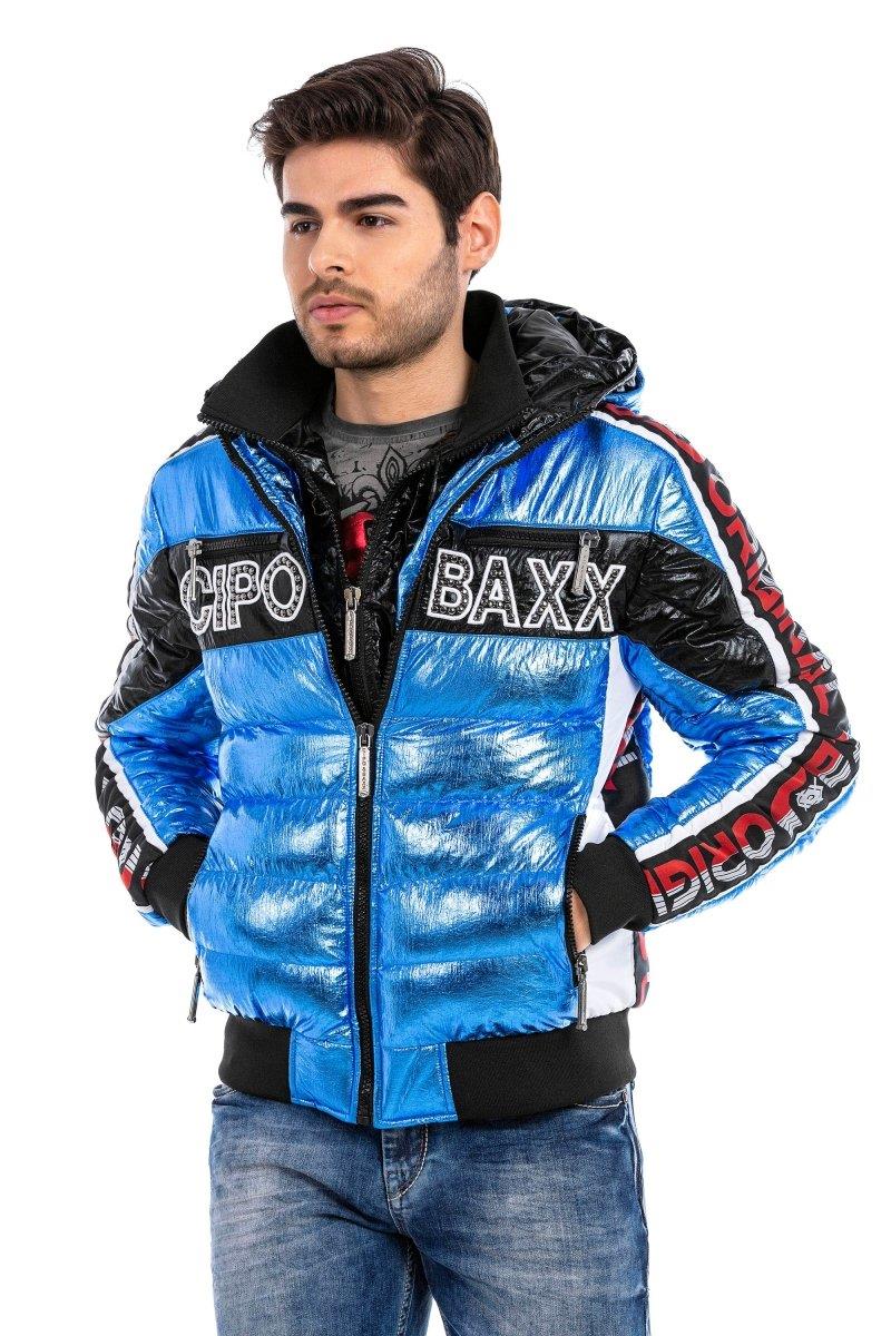 CJ270 Parlak Erkek Şişme Mont