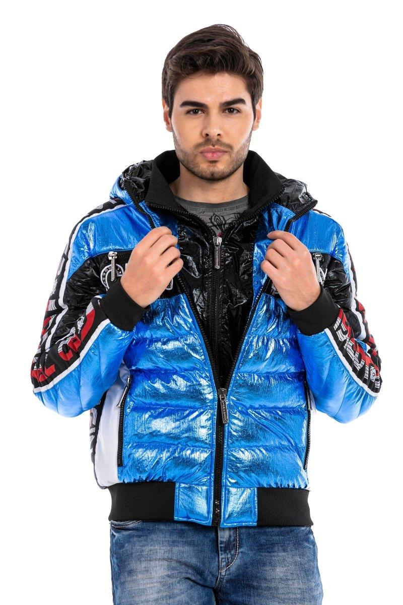 CJ270 Parlak Erkek Şişme Mont