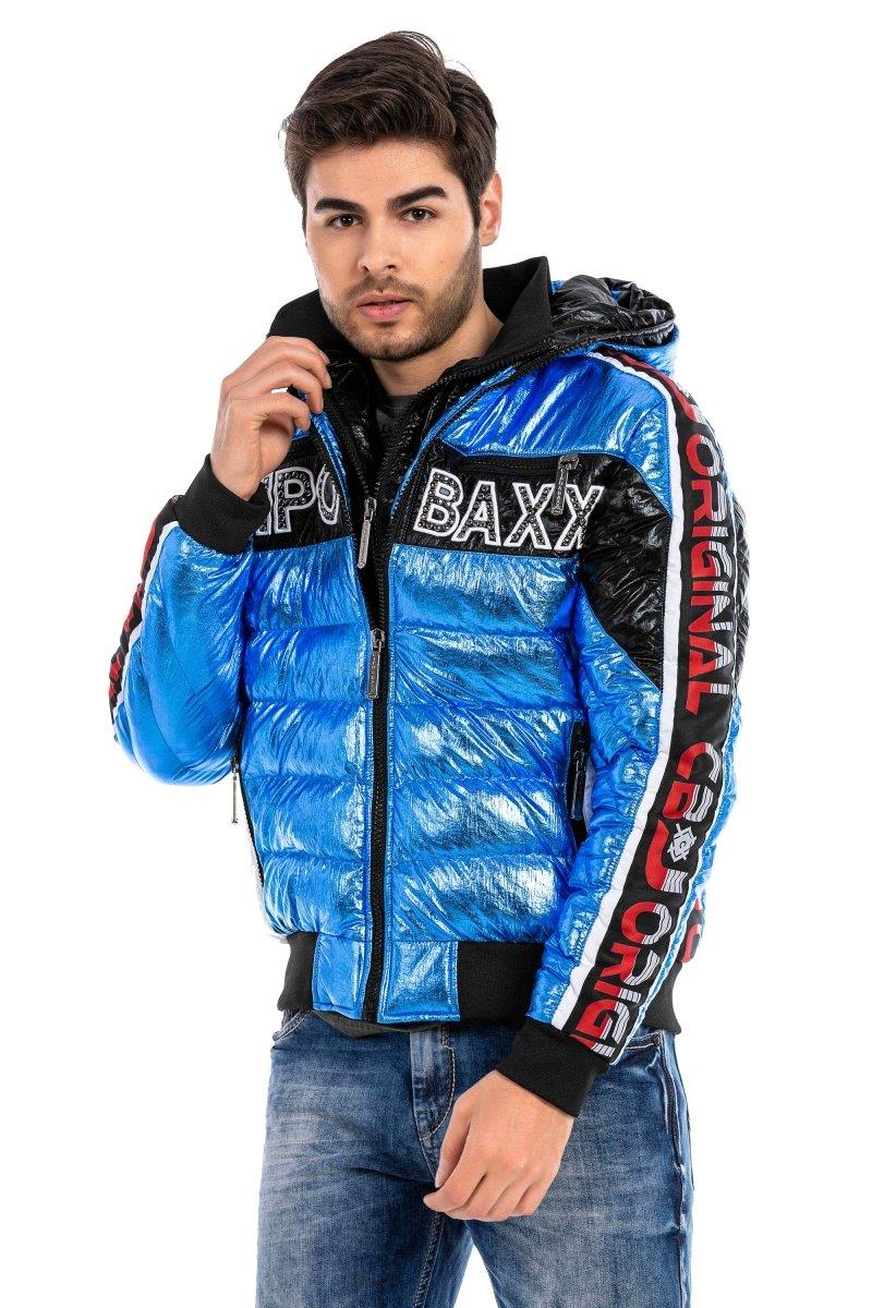 CJ270 Parlak Erkek Şişme Mont