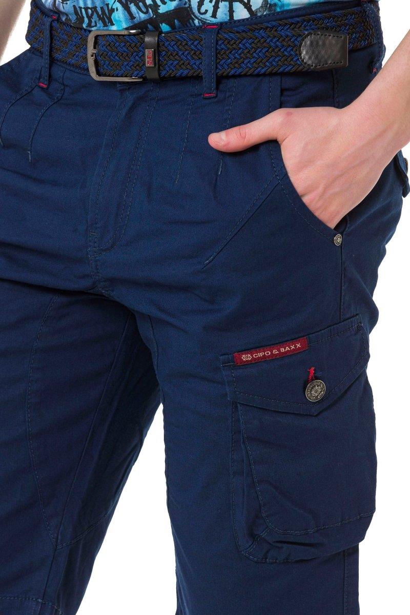 CK265 Keten Erkek Şort