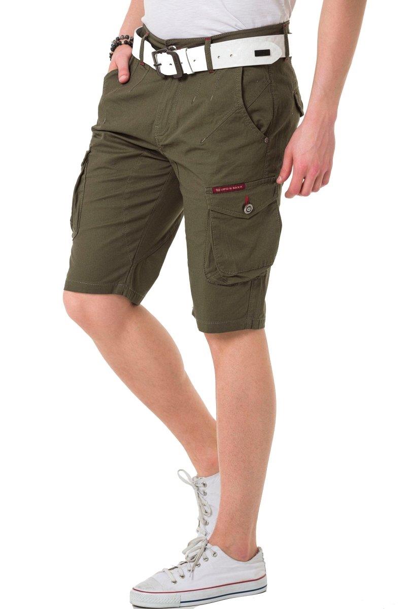 CK265 Keten Erkek Şort