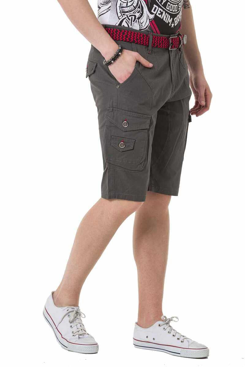 CK265 Keten Erkek Şort