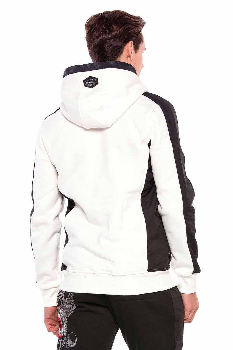 CL358 Baskılı Nakışlı Kapşonlu Kapşonlu Sweat L