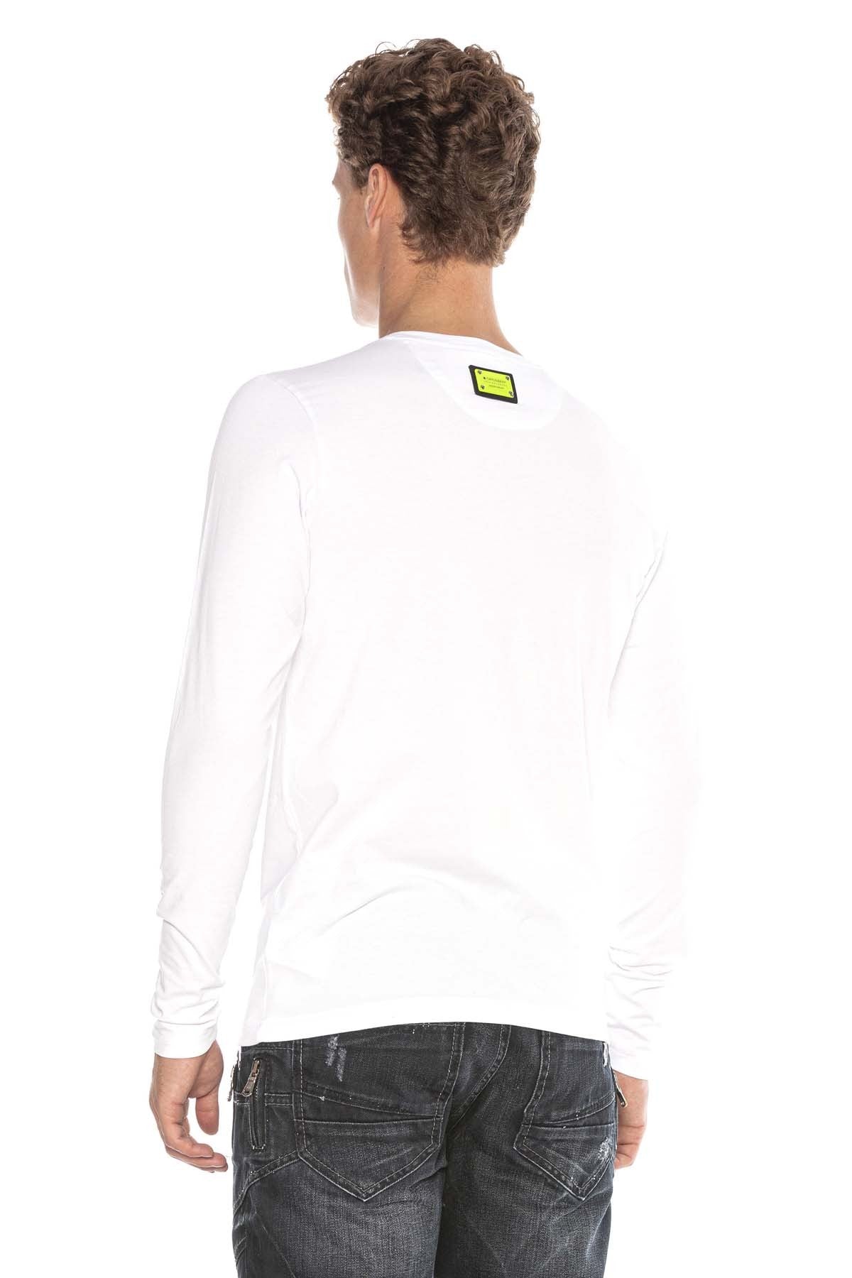 CL406 Renkli Kuru Kafalı Erkek Sweatshirt