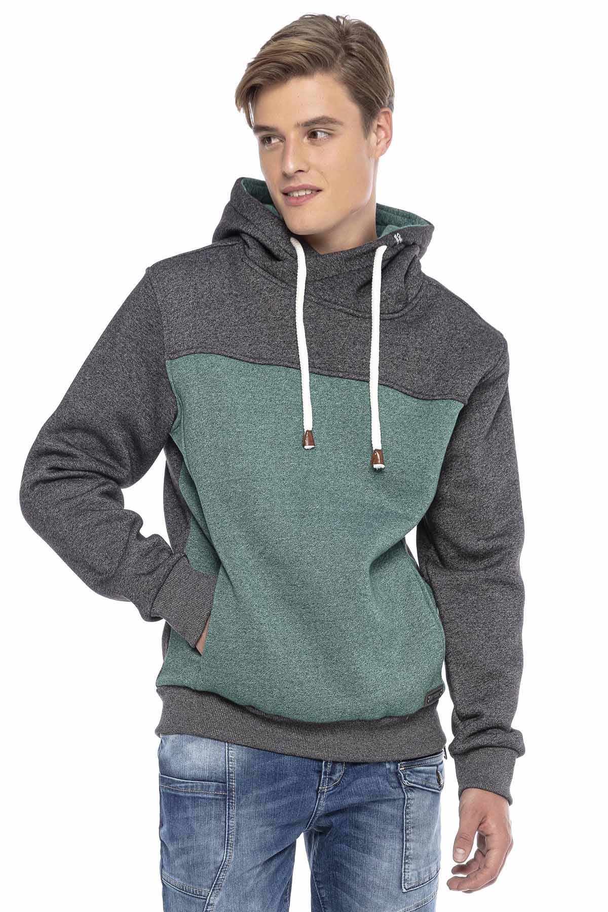 CL430 Erkek Kapüşonlu Kışlık Sweatshirt