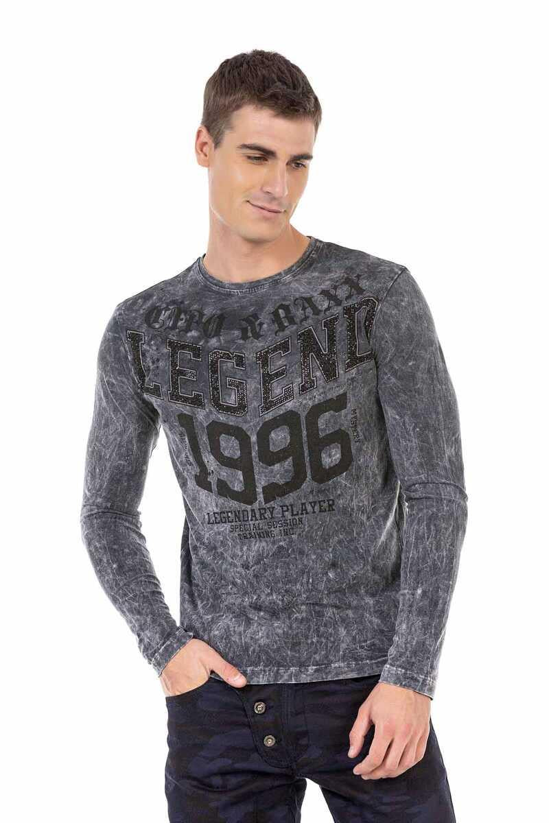 CL473 Antrasit Yıkama Sweatshirt
