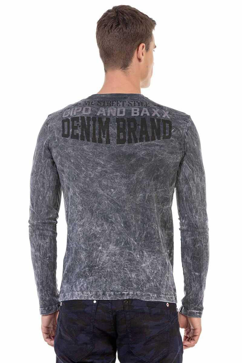 CL473 Antrasit Yıkama Sweatshirt