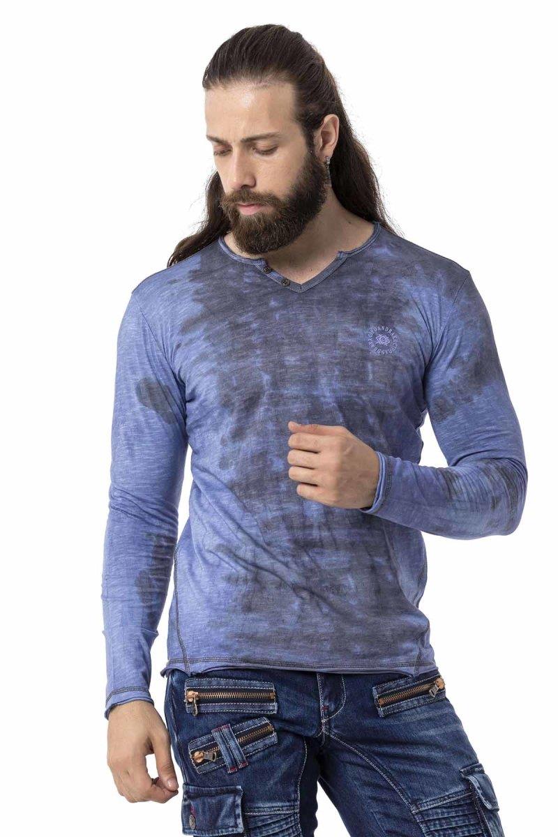 CL517 V Yaka Vintage Sweatshirt