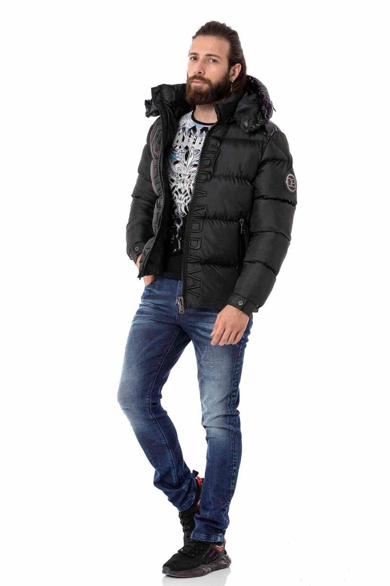 CM201 Embroidered Majesty Puffer Men Coat
