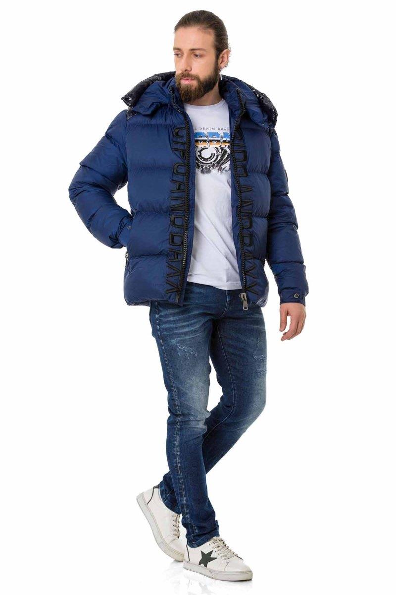 CM201 Embroidered Majesty Puffer Men Coat