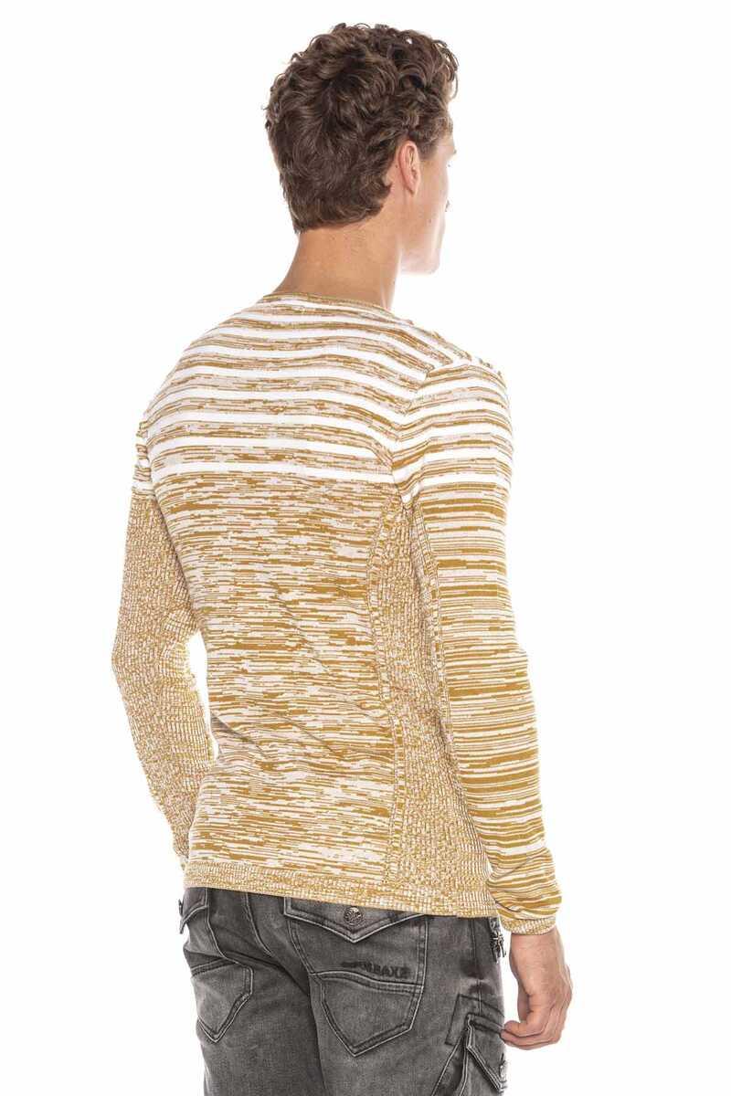 CP223 Bisiklet Yaka Slim Fit Erkek Kazak