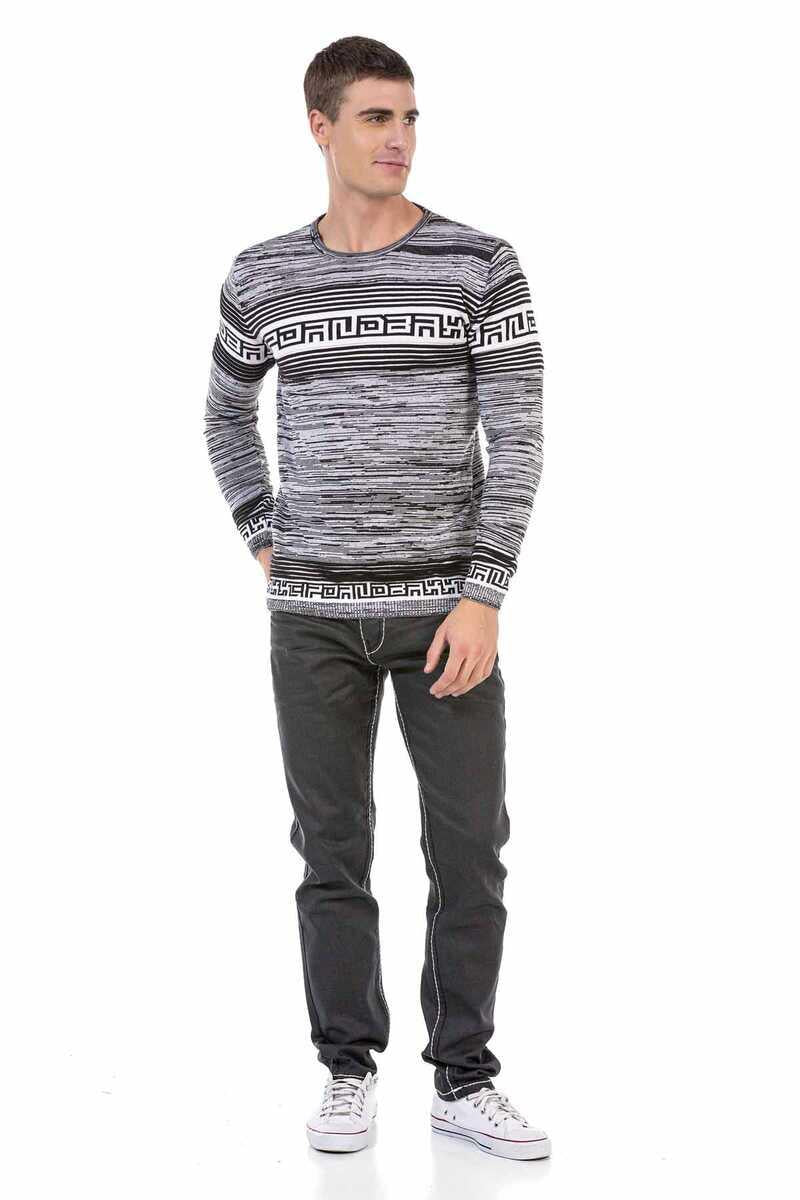 CP244 Hiyeroglifli Erkek Kazak