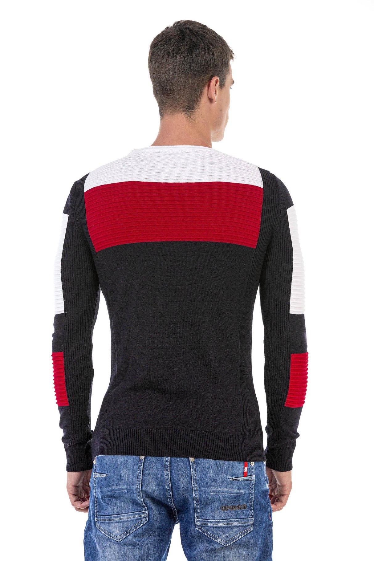 CP247 Dokulu Erkek Kazak