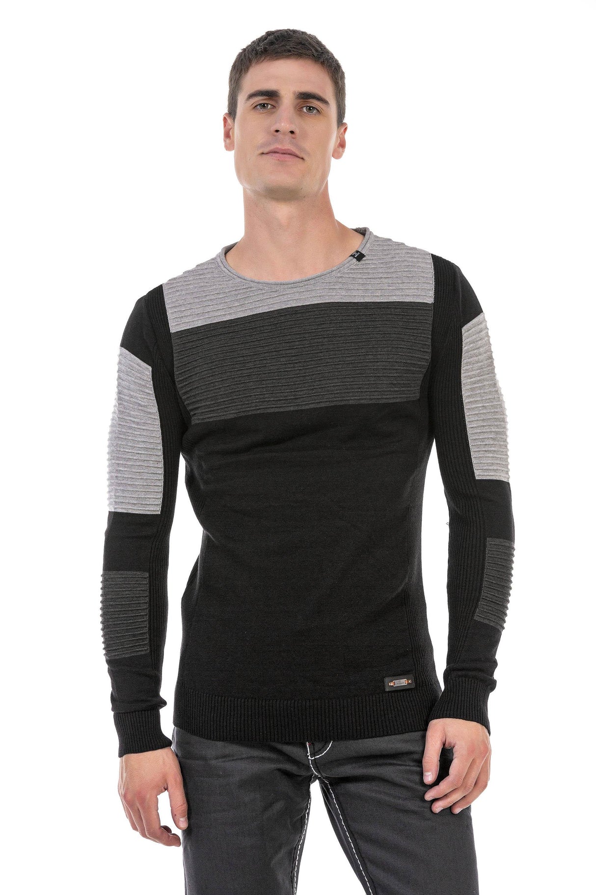 CP247 Dokulu Erkek Kazak