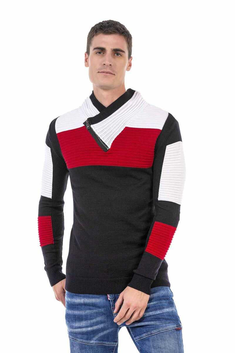 CP248 Şal Yaka Erkek Kazak