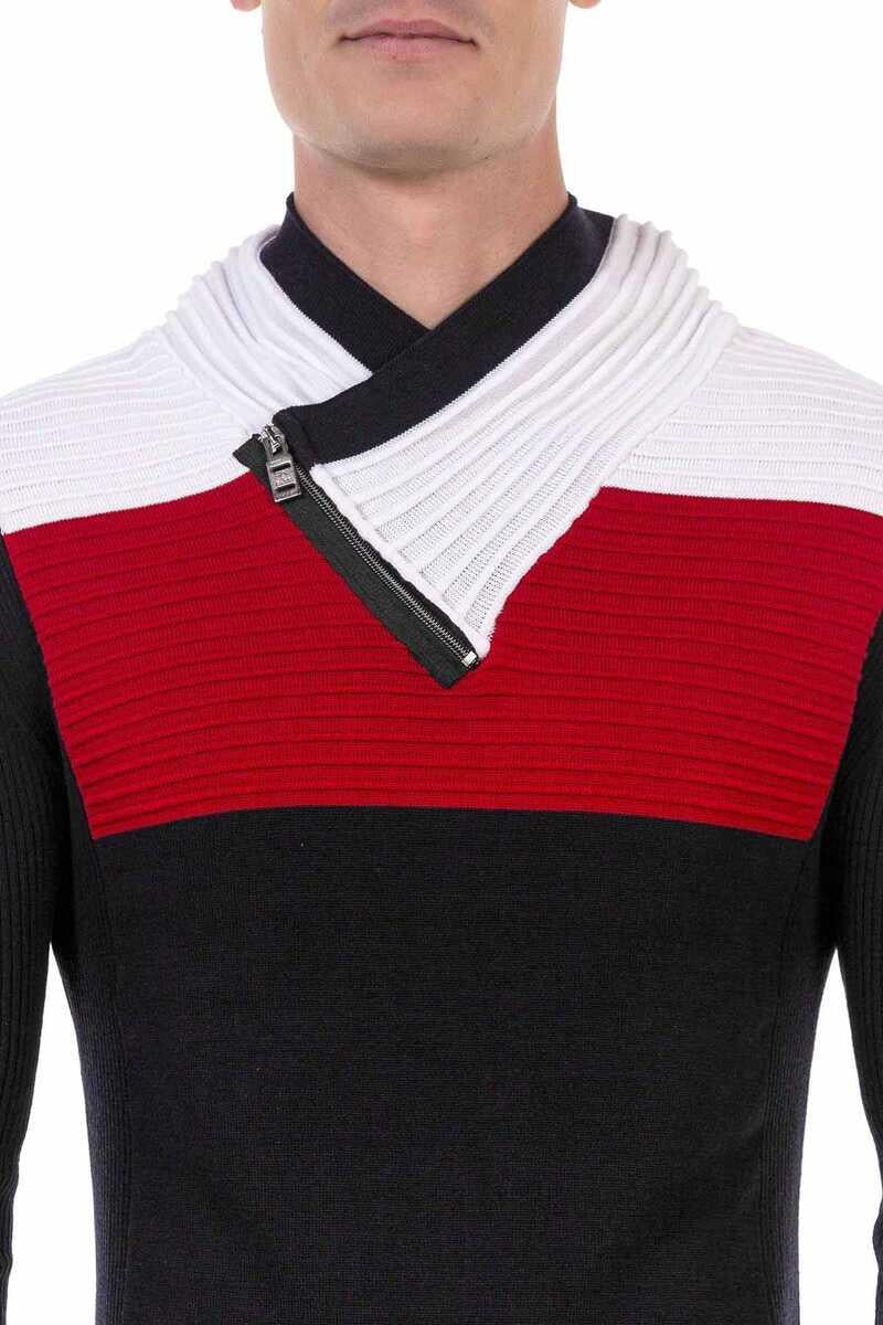 CP248 Şal Yaka Erkek Kazak