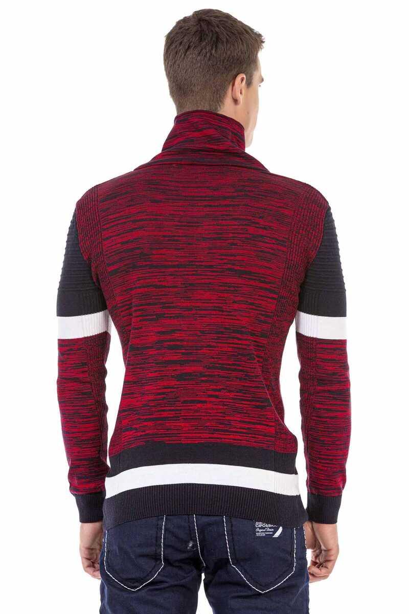 CP250 Şal Yaka Dokulu Erkek Kazak