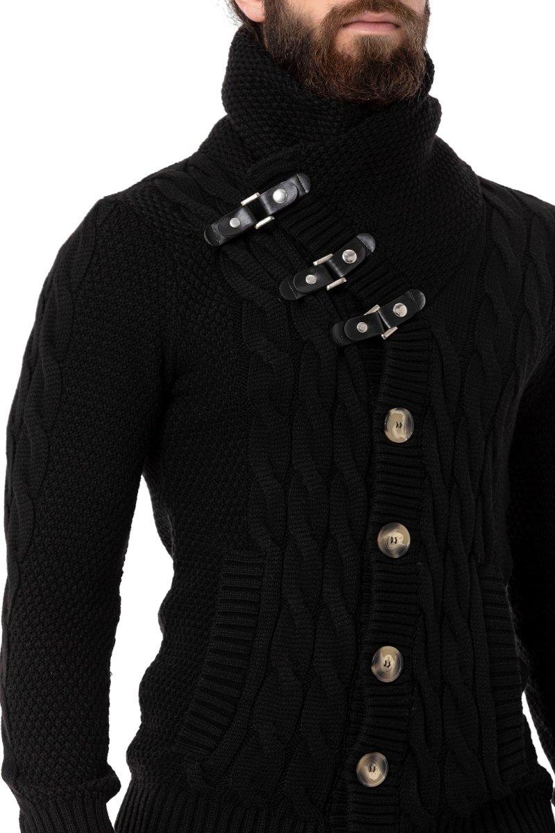 CP265 Kürk Yaka Erkek Hırka