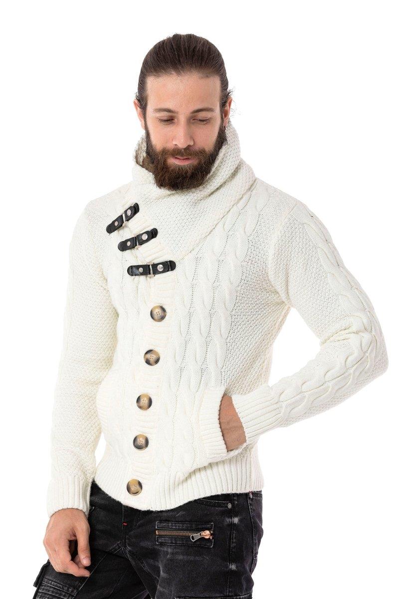 CP265 Kürk Yaka Erkek Hırka