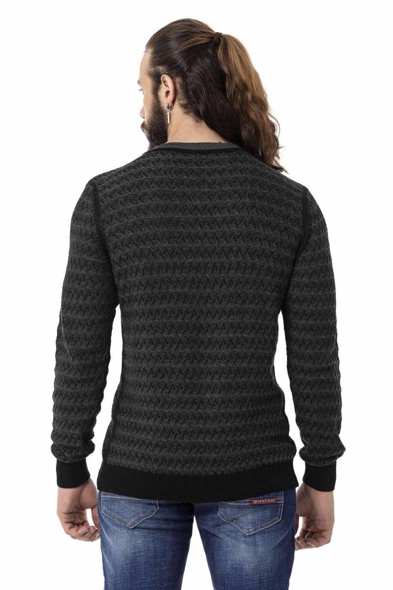 CP273 V Yaka Erkek Kazak