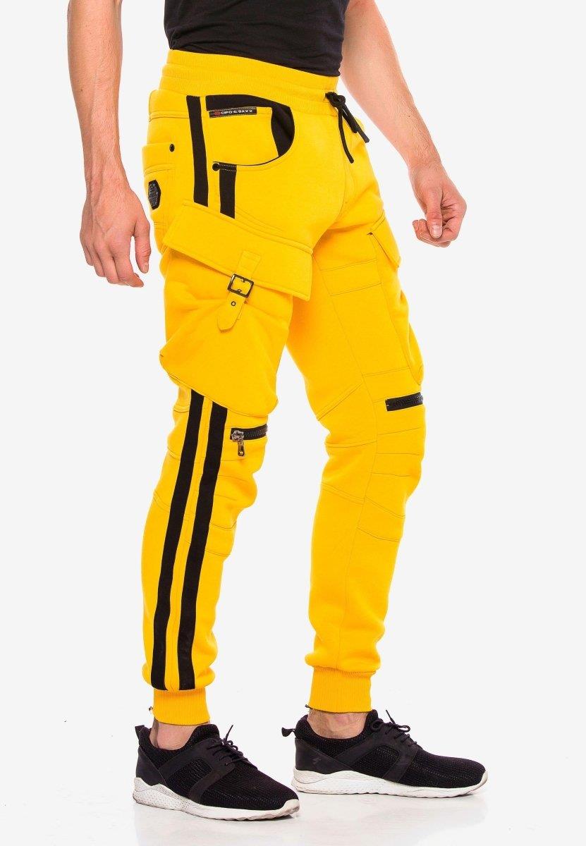 CR125 Şeritli Kargo Cep Alt Eşofman