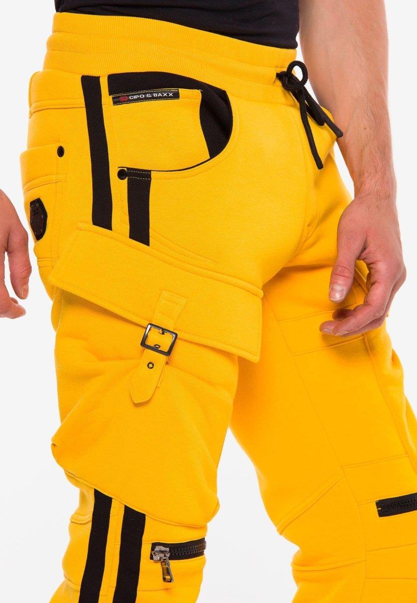 CR125 Şeritli Kargo Cep Alt Eşofman