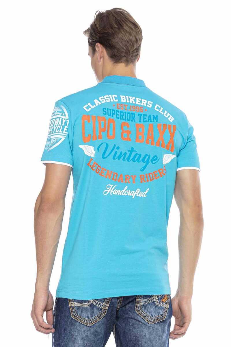 CT604 Armalı Slim Erkek Polo Yaka Tişört