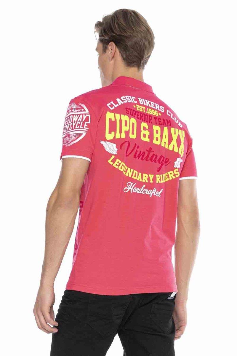 CT604 Armalı Slim Erkek Polo Yaka Tişört