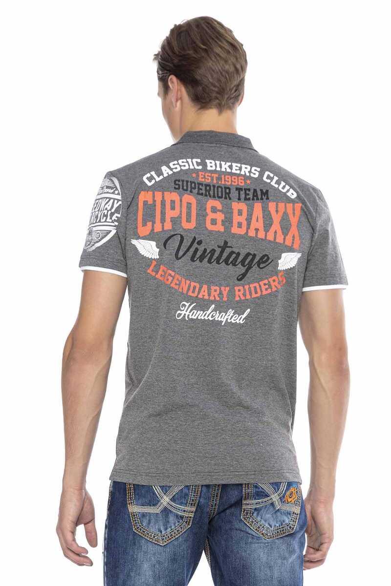 CT604 Armalı Slim Erkek Polo Yaka Tişört