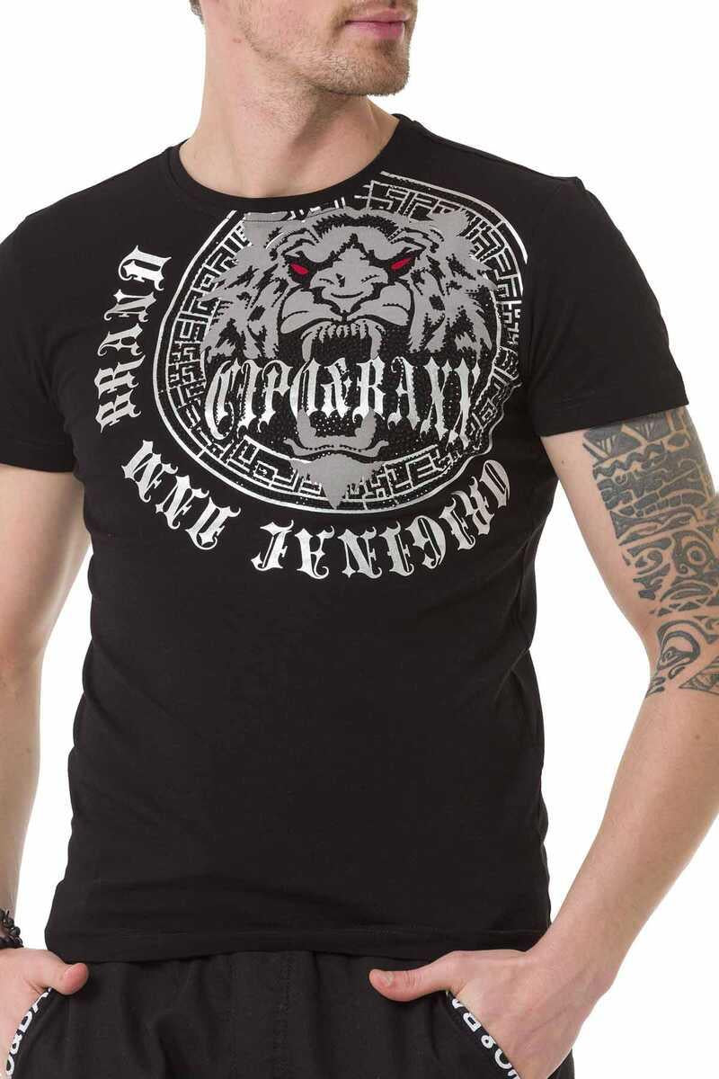 CT676 Kaplan Baskılı Tişört