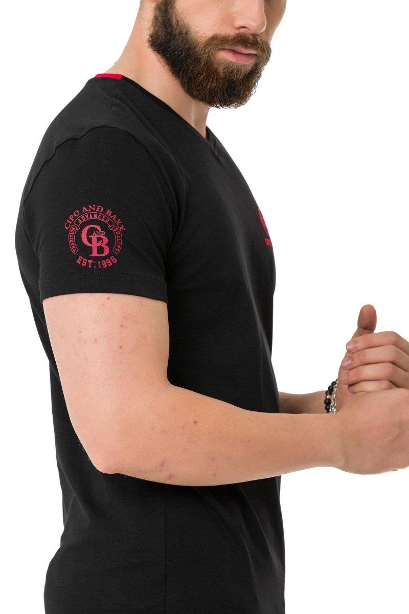 CT740 V Yaka Basic Tişört