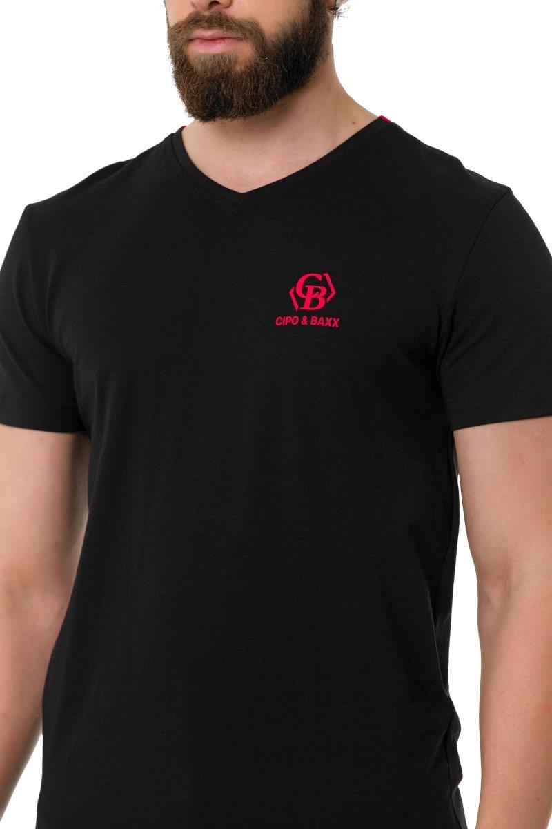 CT740 V Yaka Basic Tişört