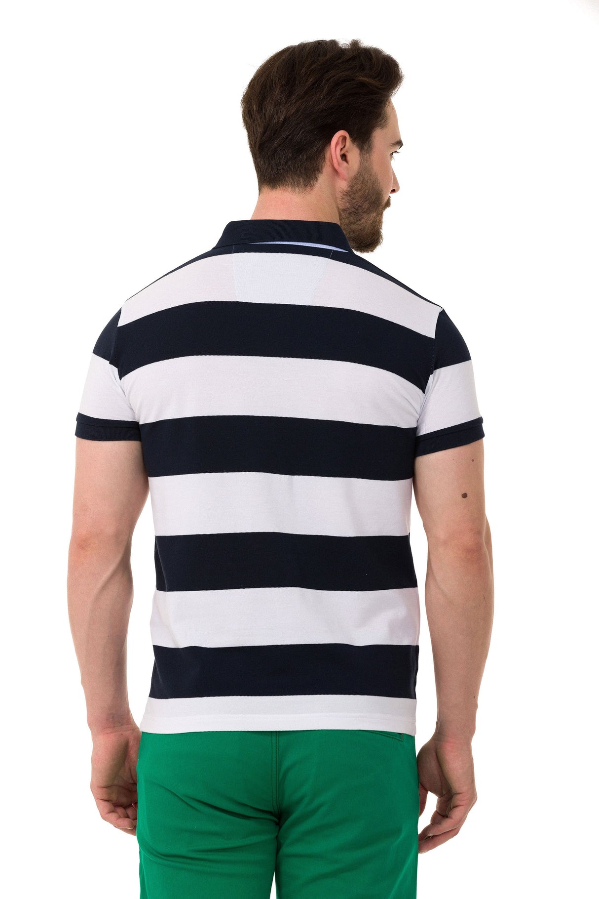 CT741–Men’s Smart-Fit Polo Collar T-Shirt