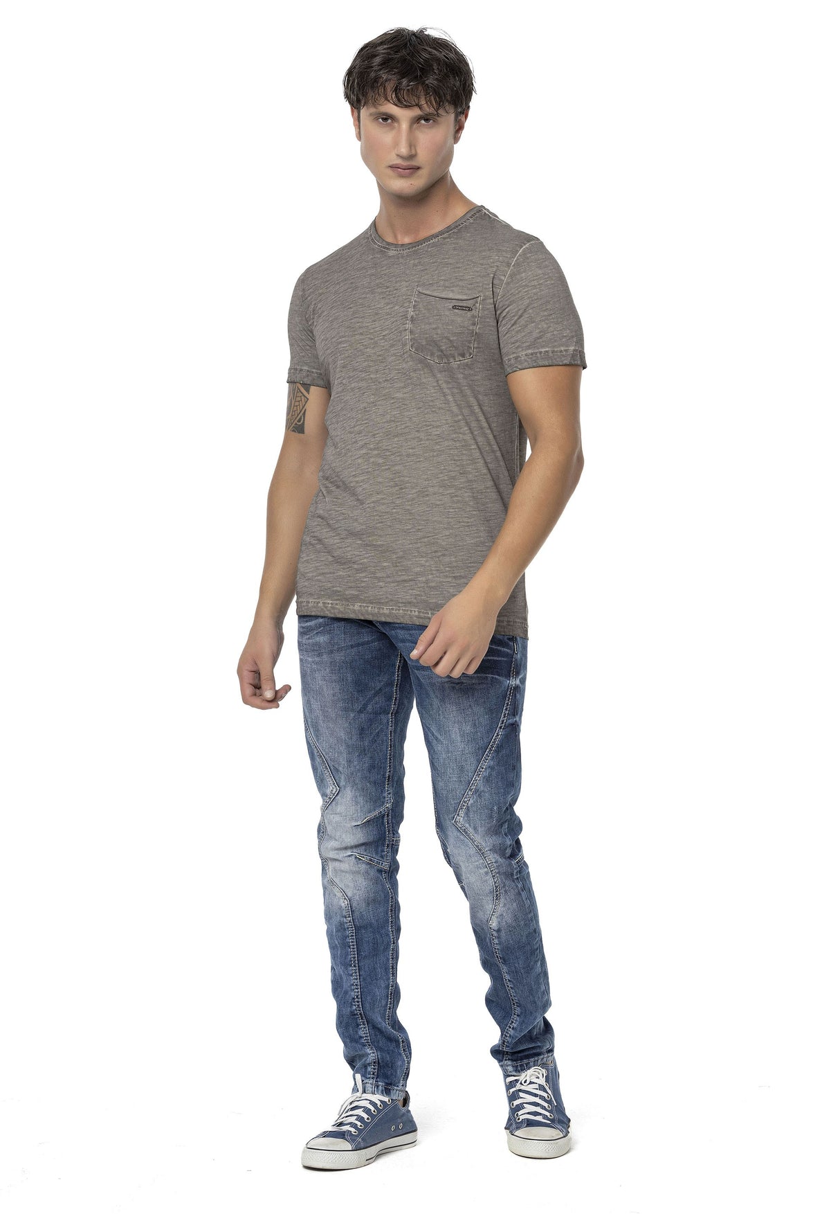 CT784 Men’s Basic Crew Neck T-Shirt – Everyday Icon Edition
