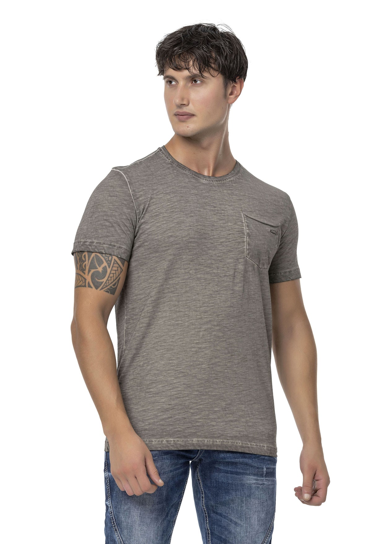 CT784 Men’s Basic Crew Neck T-Shirt – Everyday Icon Edition