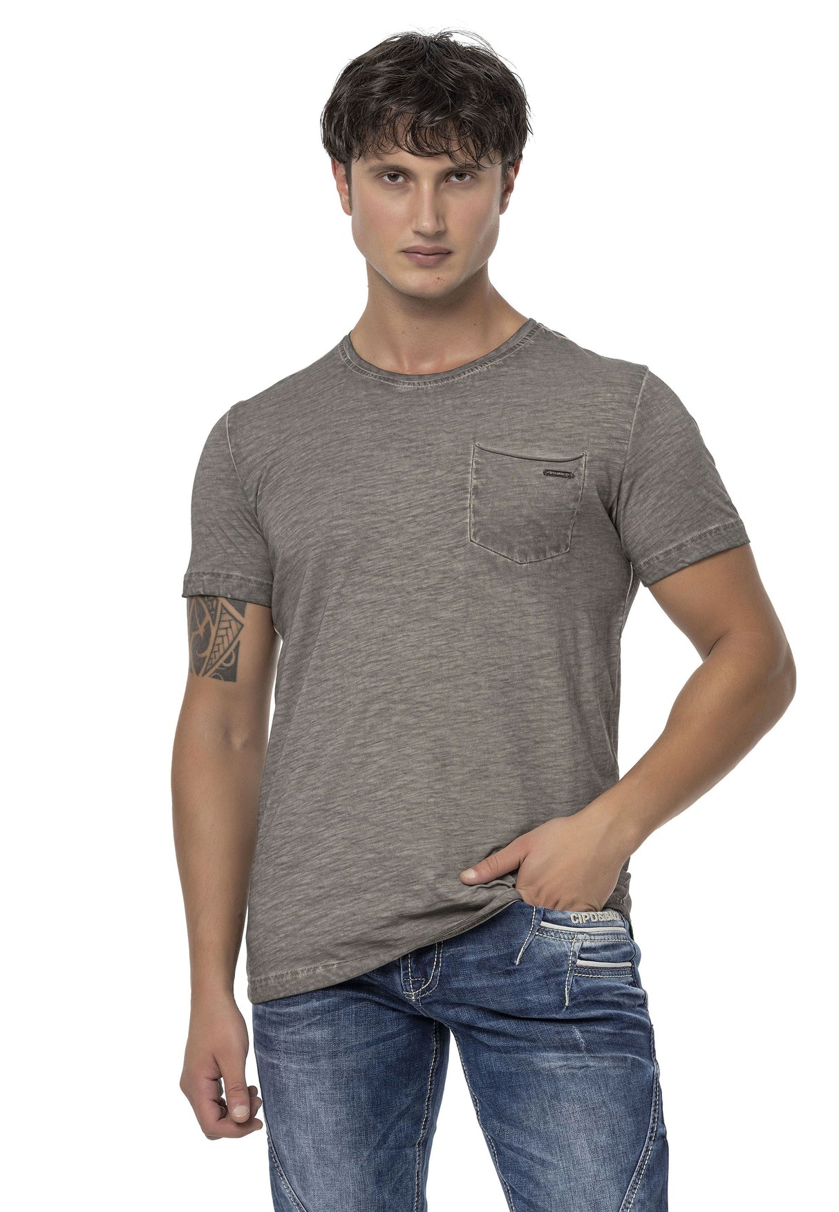 CT784 Men’s Basic Crew Neck T-Shirt – Everyday Icon Edition