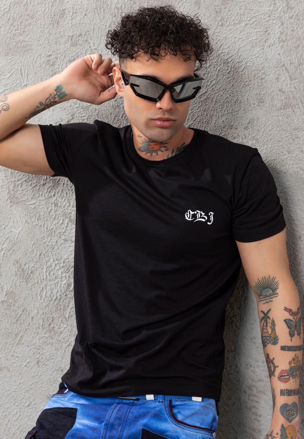 CT788 Men’s Statement Back Print T-Shirt Bold Presence Edition