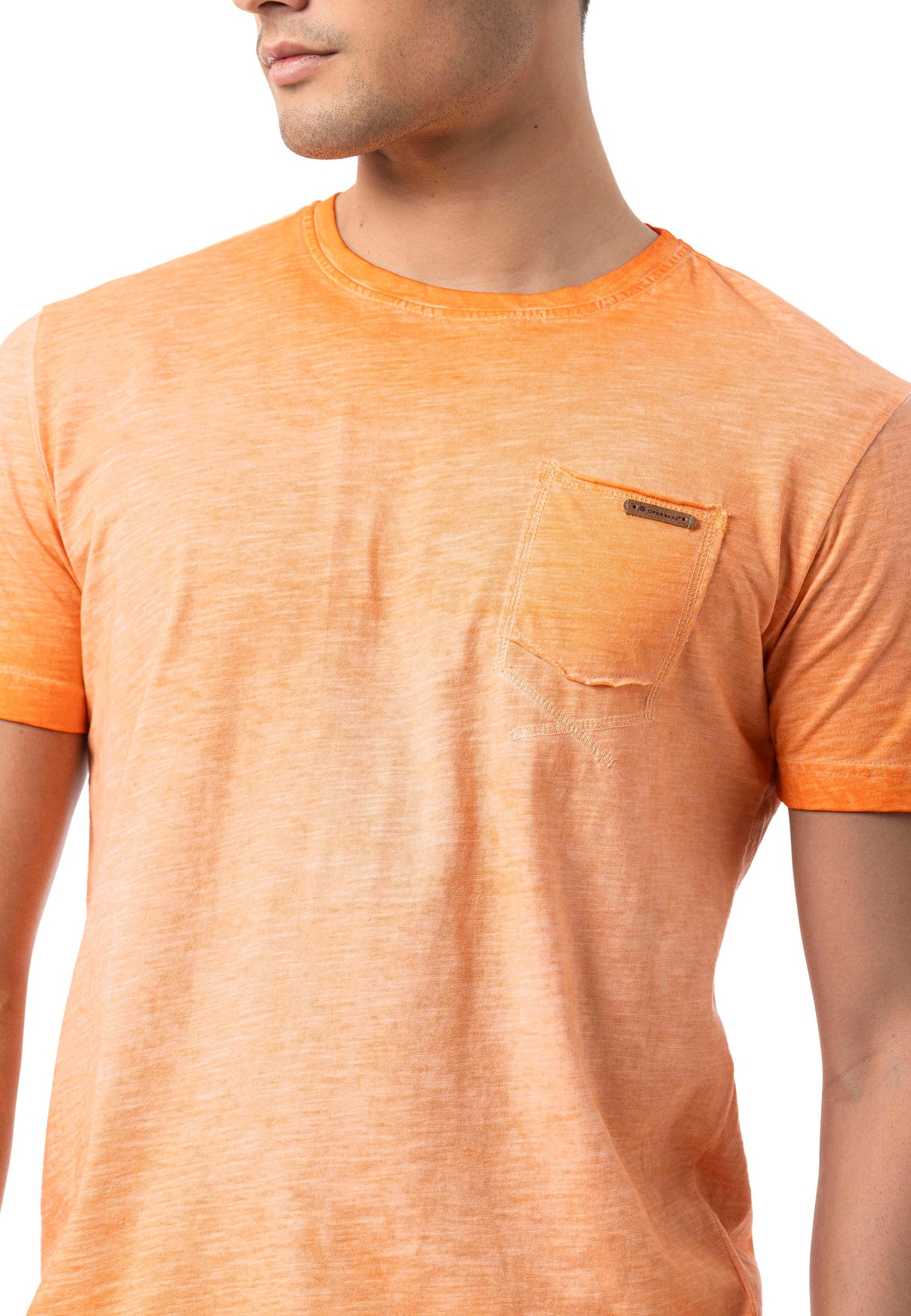 Erkek Regular Fit Bisiklet Yaka Kısa Kollu Tişört CT810