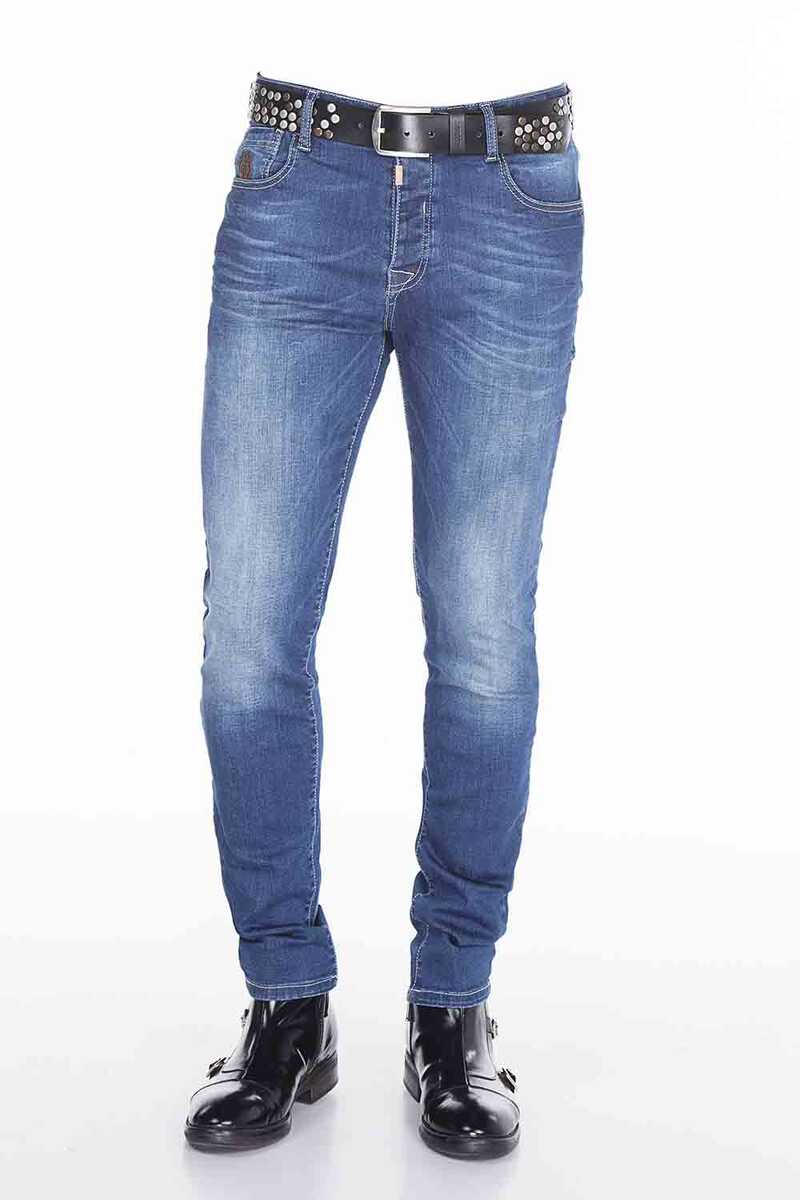 CD389 Erkek Regular Kesim Jean Pantolon