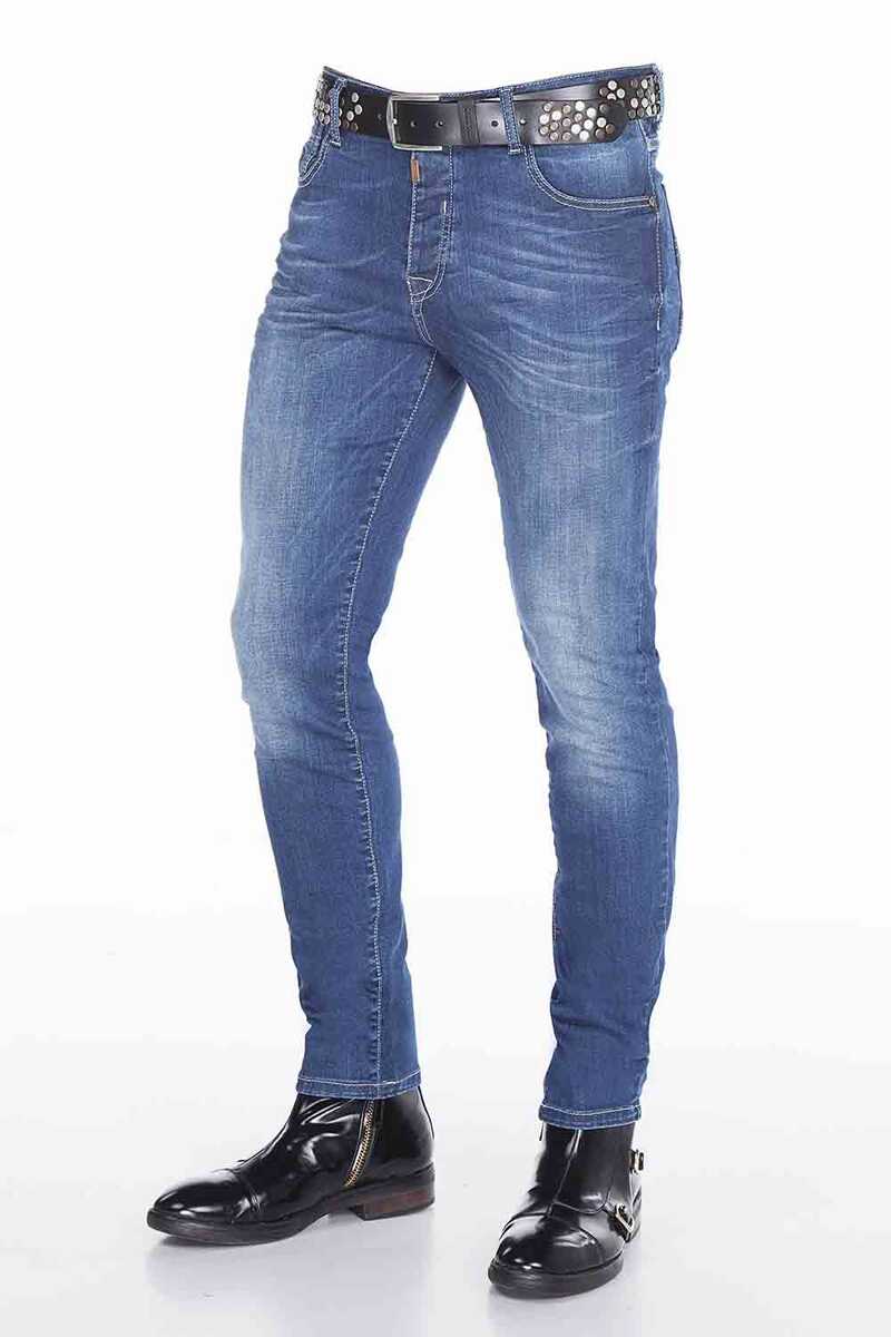 CD389 Erkek Regular Kesim Jean Pantolon