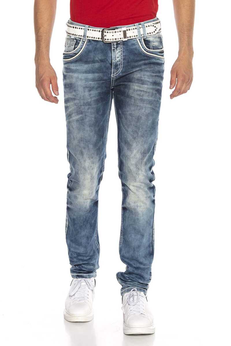 CD314 Erkek Relaxed Fit Kesim Kot Pantolon