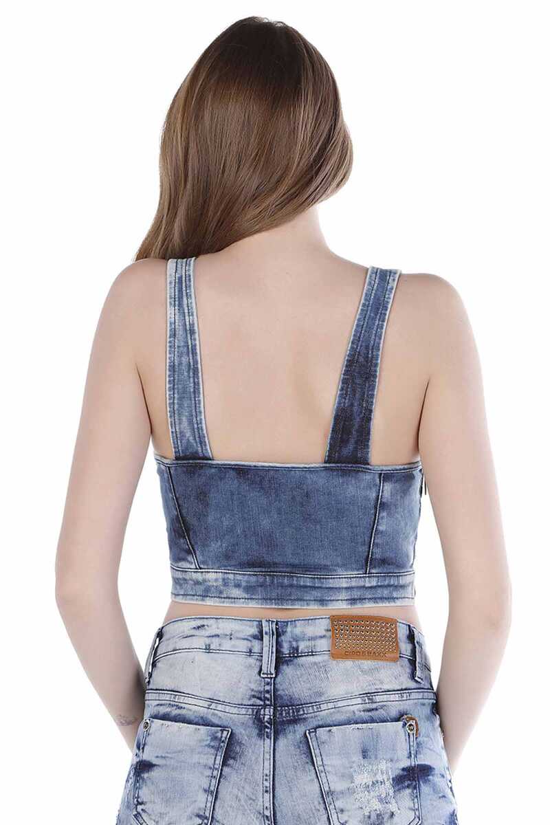 WB100 Denim Büstiyer