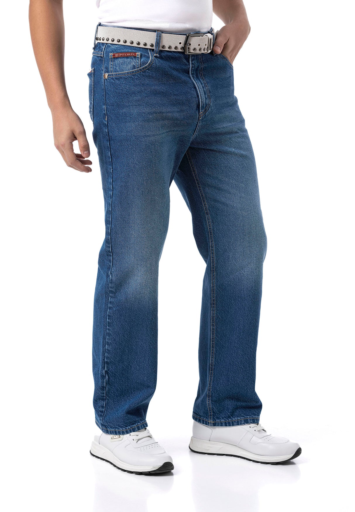 Erkek Baggy Fit Rahat Kesim Streetwear Tarz Pantolon CD903